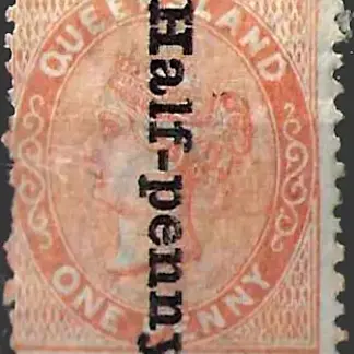 Queensland, Queen Victoria, 1880, 1d, SG 151
