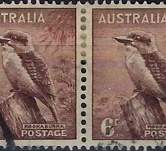 Kookaburra (Australian Wildlife) 1942 6d ACSC 203i