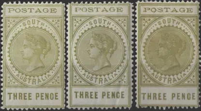 Queen Victoria, South Australia 1902 3d SG 268
