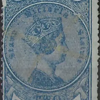Queen Victoria, Victoria 1870 - 1883 2/- ASC F7