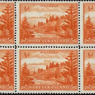 Ball Bay, (Pictorials) Norfolk Island 1956 ½d SG 1a