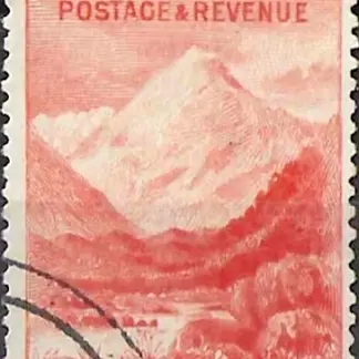 Mt Cook, New Zealand 1898 5/- No WMK SG 259