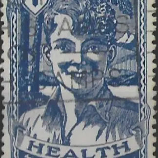 Blue Boy, New Zealand 1931 2d & 1d(Charity) SG 547