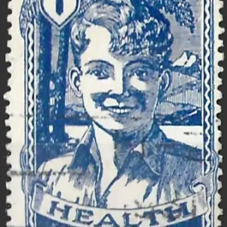 Blue Boy, New Zealand 1931 2d & 1d(Charity) SG 547