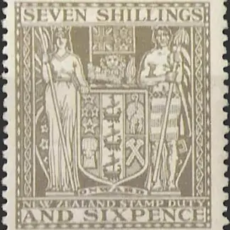 Coat of ARMs, New Zealand 1931 - 1956 7/6 ASC A12