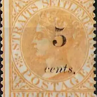 Queen Victoria, Straits Settlements, 1880, 8c, SG 42