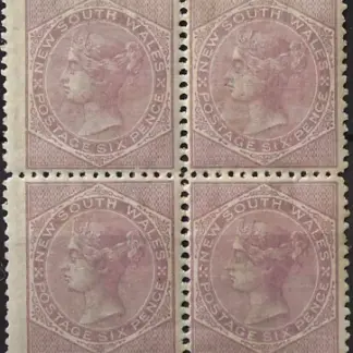 Queen Victoria, New South Wales, 1872, 6d, ASC 29