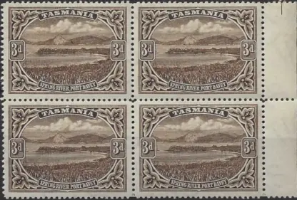 Port Davey, Tasmania, 1900, 3d, SG 233, ASC 38