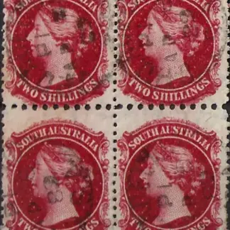 Queen Victoria, South Australia, 1869, 2/-, SG 86, ASC 14
