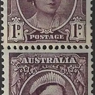 Queen Elizabeth, Australia 1944, 1d, SG 203a