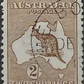 Kangaroos, Australia 1913, 2/- 1st WMK, SG 12