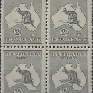 Kangaroos, Australia 1915, 2d 3rd WMK, SG 35