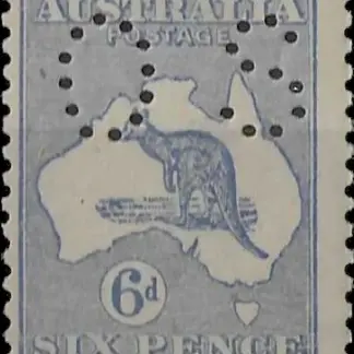 Kangaroos, Australia 1915-28, 6d 3rd WMK, SG 046