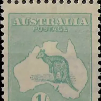 Kangaroos, Australia 1927, 1/- 3rd WMK, SG 40ba