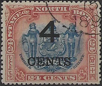 North Borneo State, North Borneo 1899, 24c SG 117b