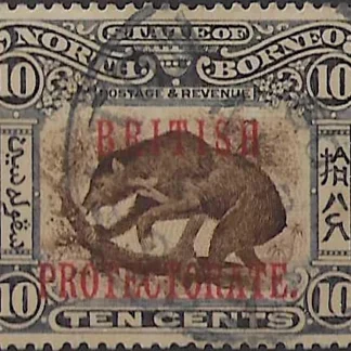 North Borneo State, North Borneo 1901, 10c SG 134a