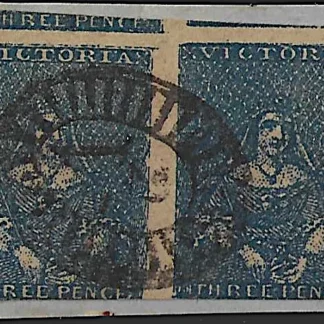 Queen Victoria, Victoria 1850/6, 3d, SG 7, ASC 3