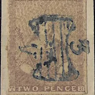 Queen Victoria, Victoria 1850, 2d, SG 6a, ASC 2a