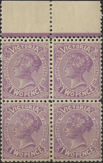 Queen Victoria, Victoria 1905, 1/- Crown WMK Over A, SG 418