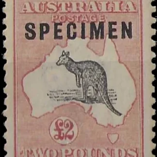 Kangaroo, Australia 1919, £2 3rd WMK, SG 45s