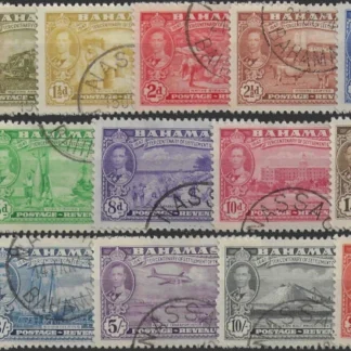 Pictorials, Bahamas 1948, ½d - £1, SG 178 - 93