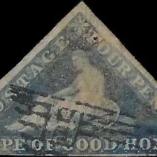 Triangle, Cape of Good Hope 1863 - 64, 4d, SG 19a