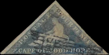 Triangle, Cape of Good Hope 1863 - 64, 4d, SG 19a