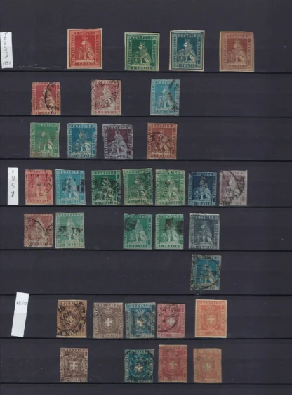 Collection of Italian States in German stock book - Image 2