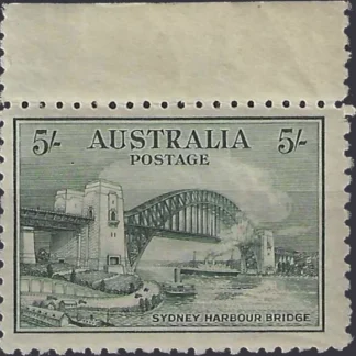 Sydney Harbour Bridge, Australia 1932, 8/- , SG 143