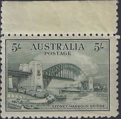 Sydney Harbour Bridge, Australia 1932, 8/- , SG 143