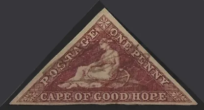 "Hope" seated, Cape of Good Hope 1863-64, 1d, SG  18c