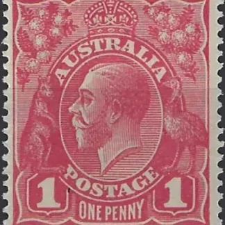 King George V, Australia 1917, 1d, ACSC 71T