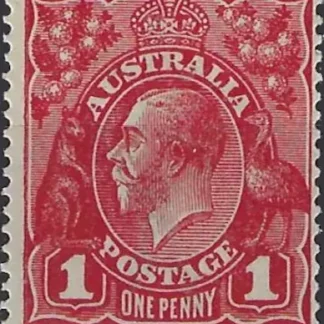 King George V, Australia 1917, 1d, ACSC 71P