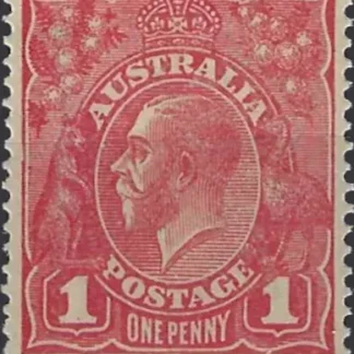 King George V, Australia 1918-20, 1d, ACSC 71E (3)d