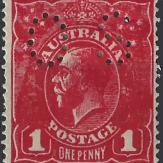 King George V, Australia 1914-16, 1d, ACSC 72Bbb
