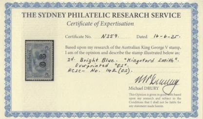Kingsford Smith Australia 1931, 2d & 3d, SG  0123-4 - Image 3