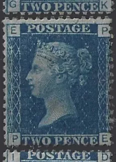 Queen Victoria, Great Britain 1858-76, 2d, SG 47