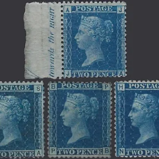 Queen Victoria, Great Britain 1858-76, 2d, SG 45
