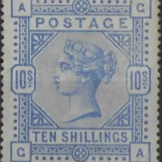 Queen Victoria, Great Britain 1883, 10/-, SG 183