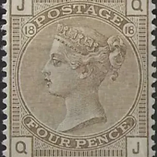 Queen Victoria, Great Britain 1882, 4d, SG 160