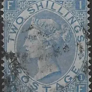 Queen Victoria, Great Britain 1867, 2/-, SG 120