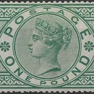 Queen Victoria, Great Britain 1891, £1, SG 212