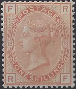 Queen Victoria, Great Britain 1880, 1/-, SG 151