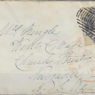 Queen Victoria, Tasmania 1870, 6d, SG 88