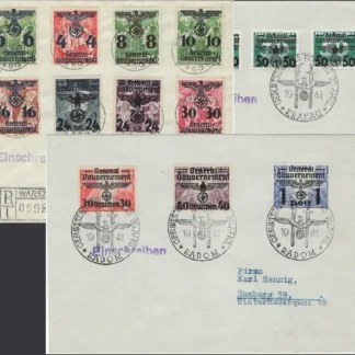 German Occupation of Poland 1940, SG 372 - 391
