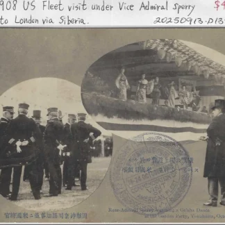 US Fleet Visit (Vice Admiral Sperry), Japan 1908