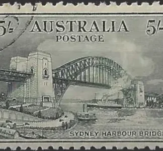 Sydney Harbour Bridge, Australia 1932, 5/-, SG 143