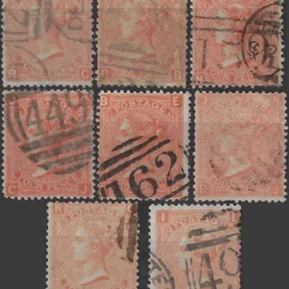 Queen Victoria, Great Britain 1865 - 73, 4d, SG 95