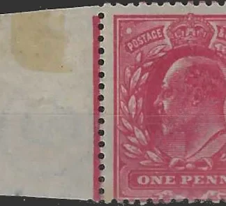 King Edward VII, Great Britain 1911, 1d, SG 275