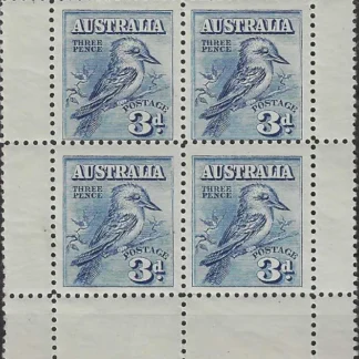 Kookaburra, Australia 1928, 3d M/Sheet, SG 106a, ASC 128